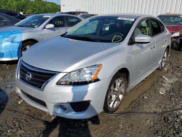 Photo 2 from auction – 2014 NISSAN SENTRA S with VIN 3N1AB7AP2EL623863