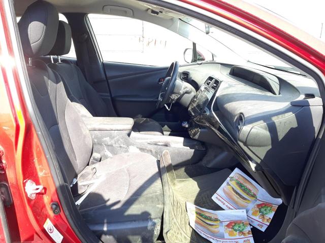 Photo 5 from auction – 2016 TOYOTA PRIUS with VIN JTDKBRFU4G3526822