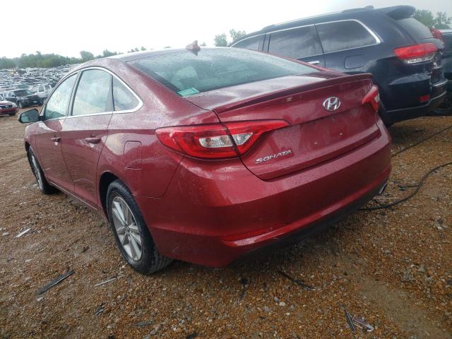 Photo 3 from auction – 2015 HYUNDAI SONATA SE with VIN 5NPE24AF9FH203362
