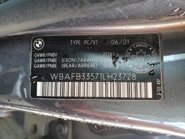 Photo 10 from auction – 2001 BMW X5 4.4I with VIN WBAFB33571LH23728