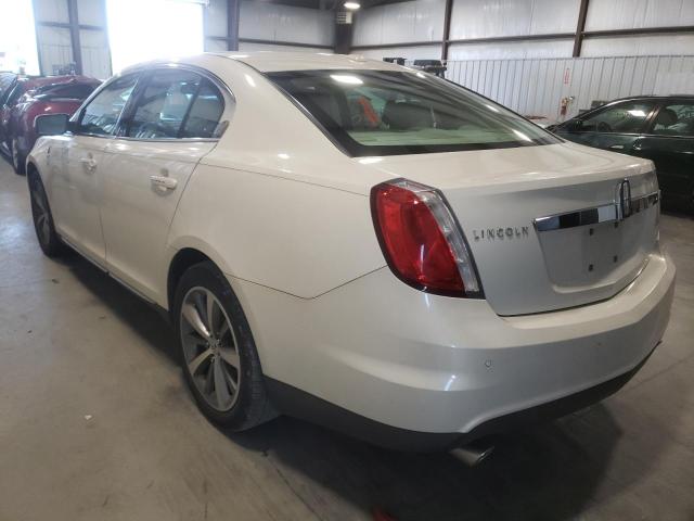 Photo 3 from auction – 2009 LINCOLN MKS with VIN 1LNHM93R49G607430