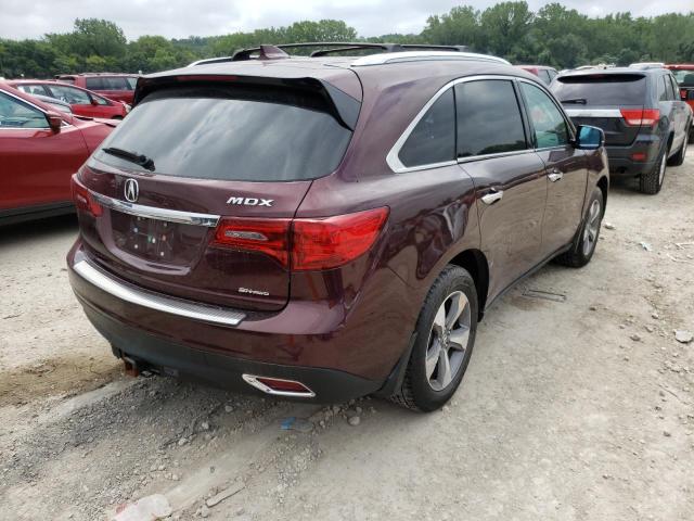 Фото 4 с аукциона – 2014 ACURA MDX с VIN 5FRYD4H2XEB005914