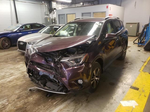 Photo 2 from auction – 2016 TOYOTA RAV4 XLE with VIN 2T3RFREV8GW484889