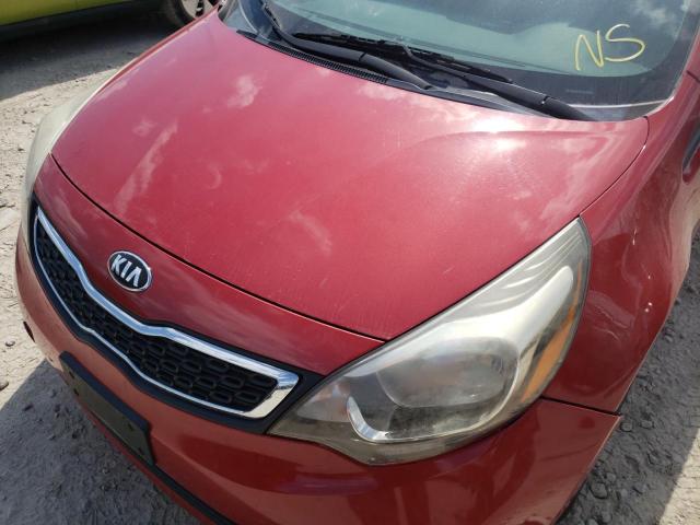 Photo 9 from auction – 2014 KIA RIO EX with VIN KNADN4A37E6362881