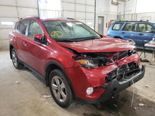 Zdjęcie 1 z aukcji – 2015 TOYOTA RAV4 XLE z VIN 2T3RFREV1FW257557