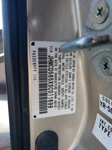 Photo 10 from auction – 1995 HONDA ACCORD EX with VIN JHMCD565XSC011699