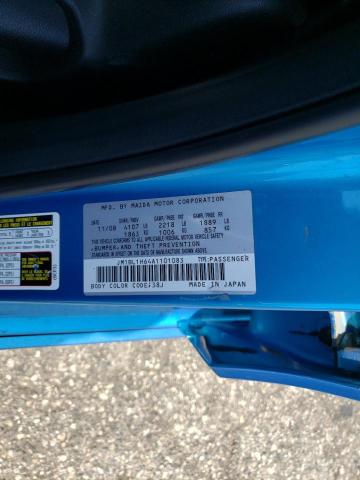 Photo 10 from auction – 2010 MAZDA 3 S with VIN JM1BL1H64A1101083