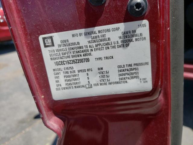 Photo 10 from auction – 2006 CHEVROLET SILVERADO with VIN 1GCEC19Z26Z200709