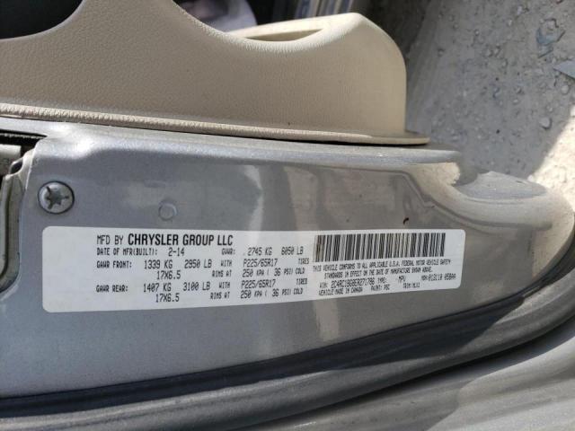 Photo 10 from auction – 2014 CHRYSLER TOWN & COU with VIN 2C4RC1BG8ER271786