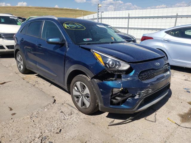 KIA NIRO LX 2020 with VIN KNDCB3LC8L5369291 - Photo from auction