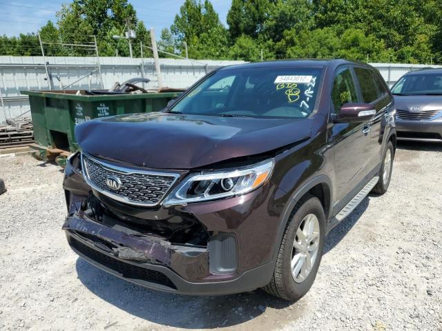 Photo 2 from auction – 2014 KIA SORENTO LX with VIN 5XYKTCA61EG454439
