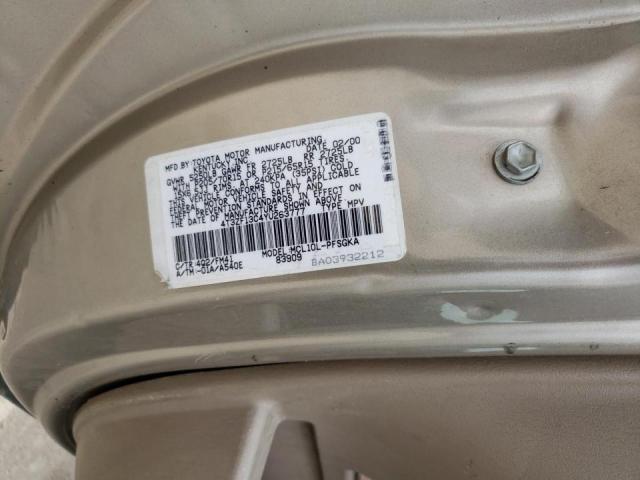 Photo 10 from auction – 2000 TOYOTA SIENNA LE with VIN 4T3ZF13C4YU263777