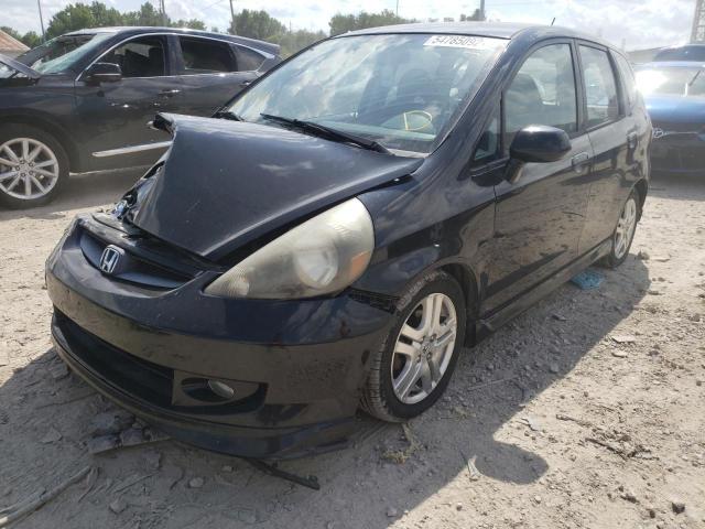 Photo 2 from auction – 2007 HONDA FIT S with VIN JHMGD38697S029166