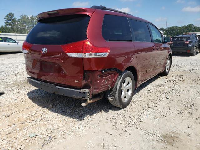 Photo 4 from auction – 2013 TOYOTA SIENNA LE with VIN 5TDKK3DC2DS376873