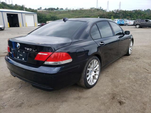 Photo 4 from auction – 2007 BMW 750 with VIN WBAHN83587DT65682