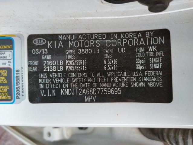 Photo 10 from auction – 2013 KIA SOUL + with VIN KNDJT2A68D7759695