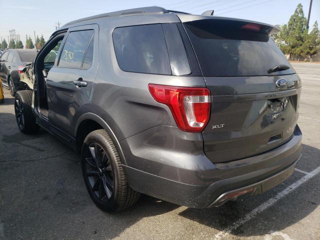 Photo 3 from auction – 2017 FORD EXPLORER X with VIN 1FM5K8D88HGD13259