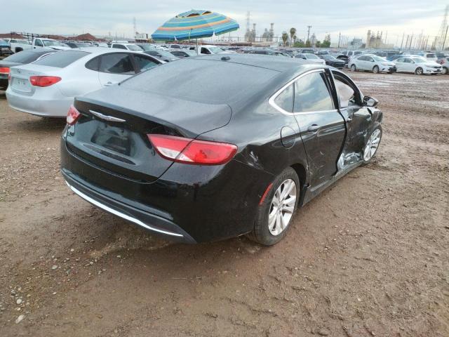 Photo 4 from auction – 2016 CHRYSLER 200 LIMITE with VIN 1C3CCCAB0GN159429