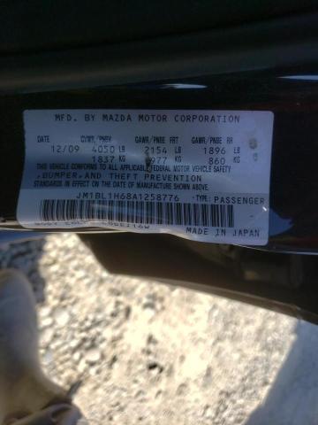 Photo 10 from auction – 2010 MAZDA 3 S with VIN JM1BL1H68A1258776