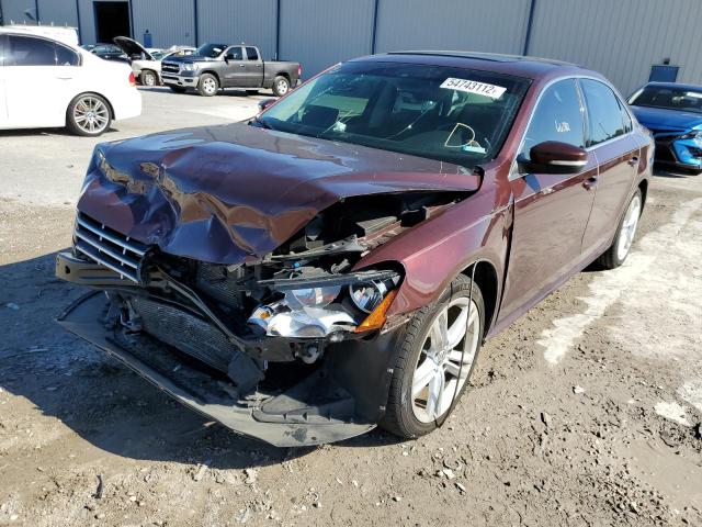 Photo 2 from auction – 2014 VOLKSWAGEN PASSAT SE with VIN 1VWBN7A39EC050832