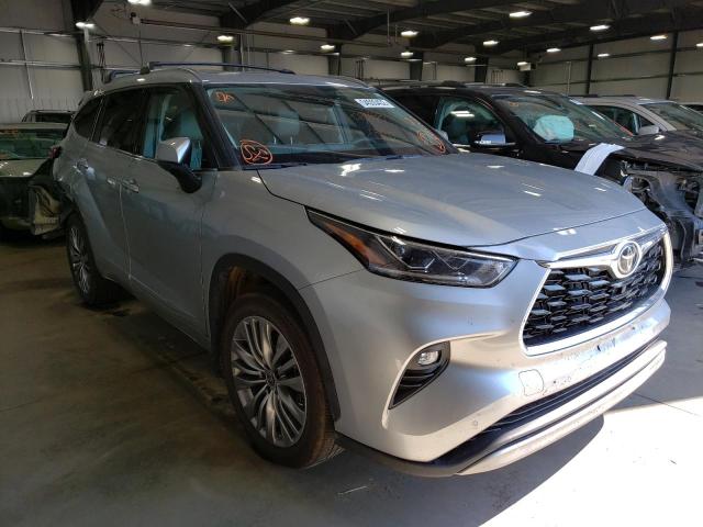TOYOTA HIGHLANDER 2021 with VIN 5TDFZRBH1MS146952 - Photo from auction