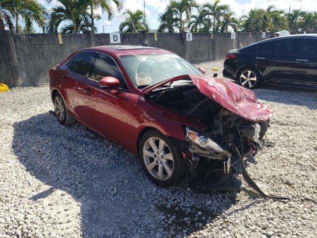 LEXUS IS 250 2015 with VIN JTHBF1D24F5061631 - Photo from auction