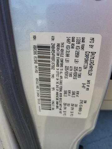 Photo 10 from auction – 2008 CHRYSLER TOWN & COU with VIN 2A8HR54P08R107802