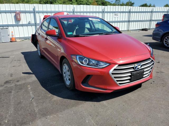HYUNDAI ELANTRA SE 2017 with VIN 5NPD74LF4HH037863 - Photo from auction