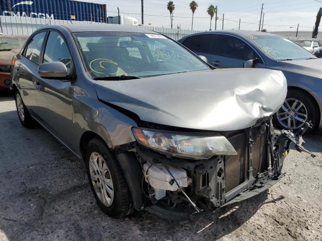 KIA FORTE EX 2013 with VIN KNAFU4A28D5657270 - Photo from auction