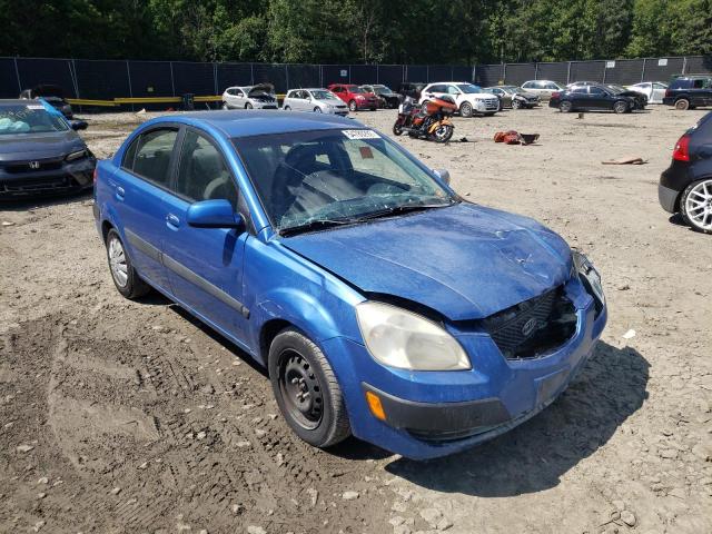 KIA RIO BASE 2008 with VIN KNADE123786362638 - Photo from auction