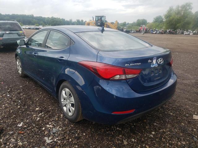 Photo 3 from auction – 2016 HYUNDAI ELANTRA SE with VIN KMHDH4AE7GU651071