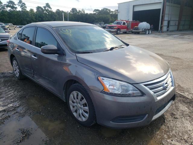 NISSAN SENTRA S 2015 with VIN 3N1AB7AP6FL633071 - Photo from auction
