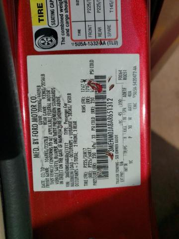 Photo 10 from auction – 2010 MERCURY MILAN PREM with VIN 3MEHM0JA8AR651312