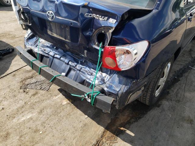 Photo 9 from auction – 2005 TOYOTA COROLLA CE with VIN 2T1BR32E85C500610