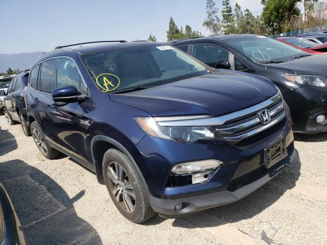 HONDA PILOT EXL 2016 with VIN 5FNYF6H58GB041086 - Photo from auction