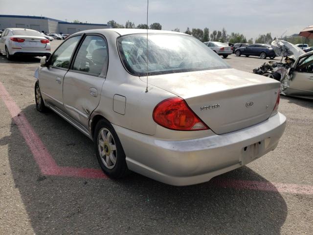 Photo 3 from auction – 2003 KIA SPECTRA BA with VIN KNAFB121935265813
