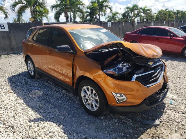 CHEVROLET EQUINOX LS 2019 with VIN 2GNAXHEV6K6244658 - Photo from auction