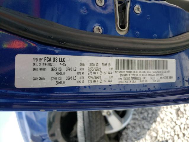 Photo 10 from auction – 2015 RAM 1500 SLT with VIN 1C6RR6LT0FS692318