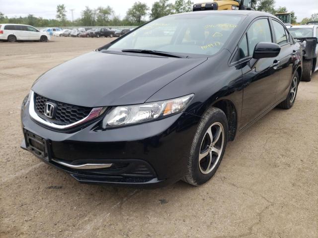 Photo 2 from auction – 2015 HONDA CIVIC SE with VIN 19XFB2F72FE104977