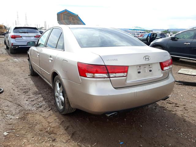 Photo 3 from auction – 2006 HYUNDAI SONATA GLS with VIN 5NPEU46F76H046613