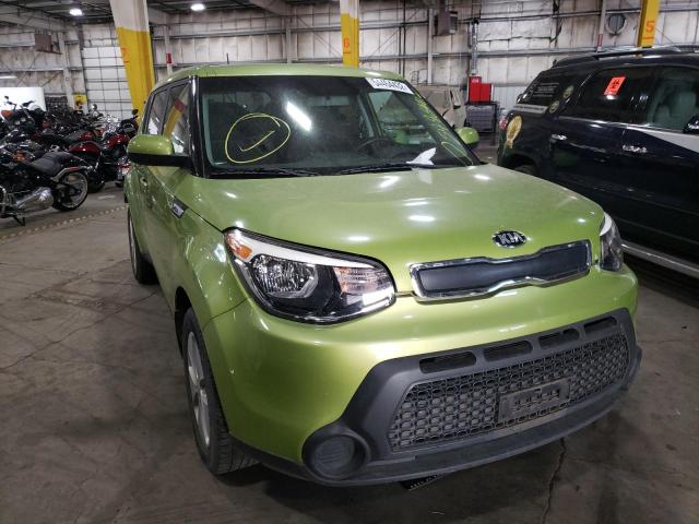 KIA SOUL 2015 with VIN KNDJN2A26F7773055 - Photo from auction