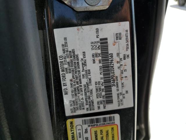 Photo 10 from auction – 2013 FORD FUSION SE with VIN 3FA6P0LU2DR296560