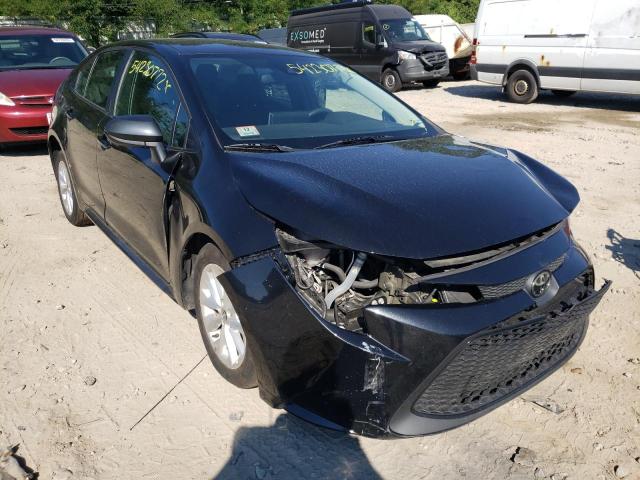 TOYOTA COROLLA LE 2021 with VIN 5YFVPMAE2MP158743 - Photo from auction