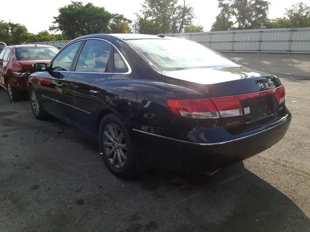 Photo 3 from auction – 2009 HYUNDAI AZERA SE with VIN KMHFC46FX9A370010