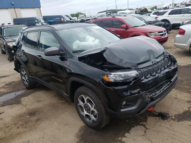 JEEP COMPASS TR 2022 with VIN 3C4NJDDBXNT161827 - Photo from auction