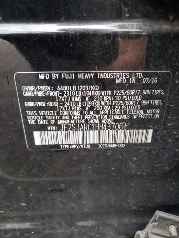 Photo 10 from auction – 2017 SUBARU FORESTER 2 with VIN JF2SJARC1HH437061