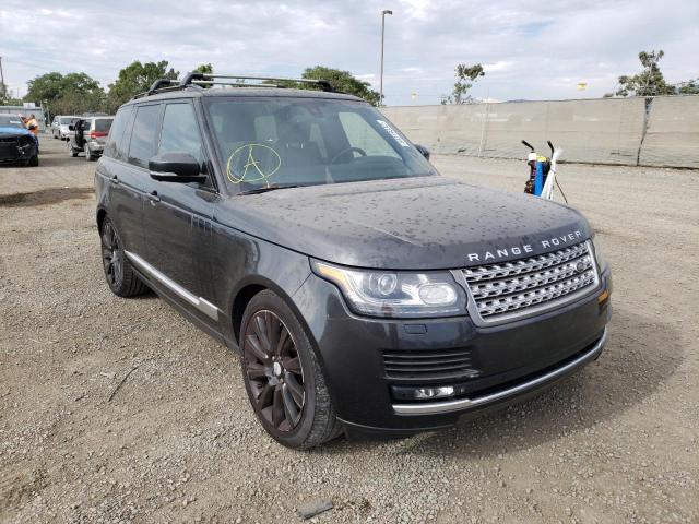 LAND ROVER RANGE ROVE 2015 with VIN SALGS2TF8FA216887 - Photo from auction