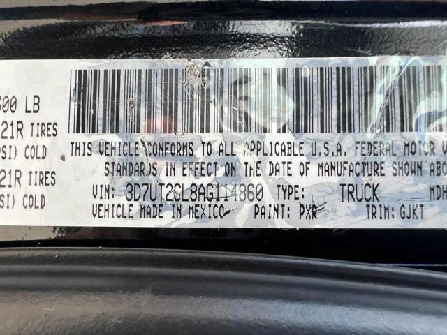 Photo 10 from auction – 2010 DODGE RAM 2500 with VIN 3D7UT2CL8AG114860