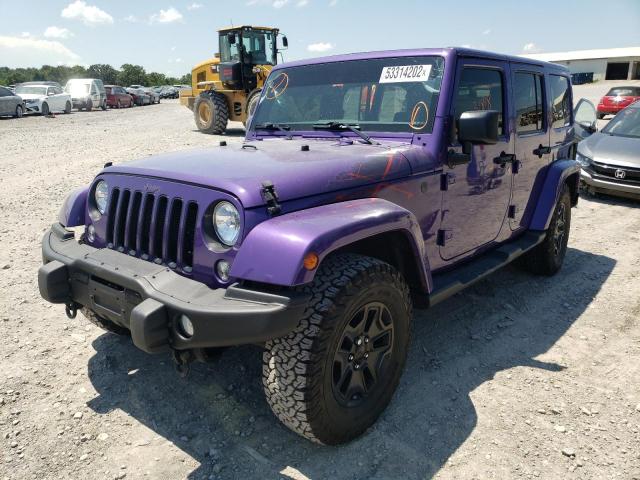 Photo 2 from auction – 2016 JEEP WRANGLER U with VIN 1C4HJWEG5GL185213