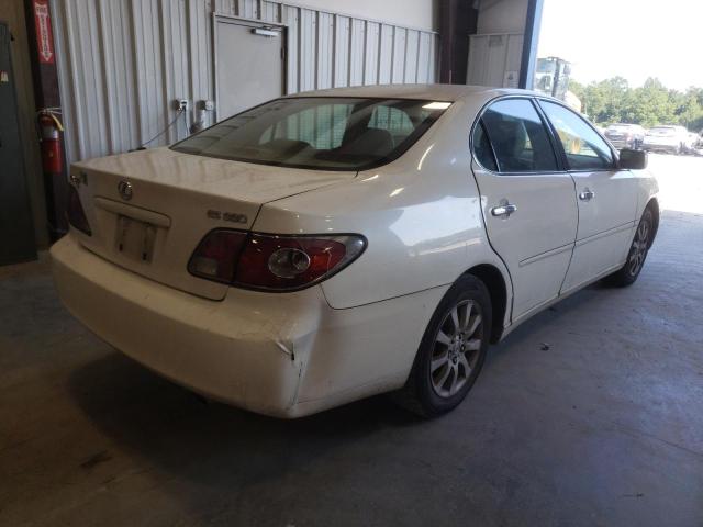 Photo 4 from auction – 2004 LEXUS ES 330 with VIN JTHBA30G745052818